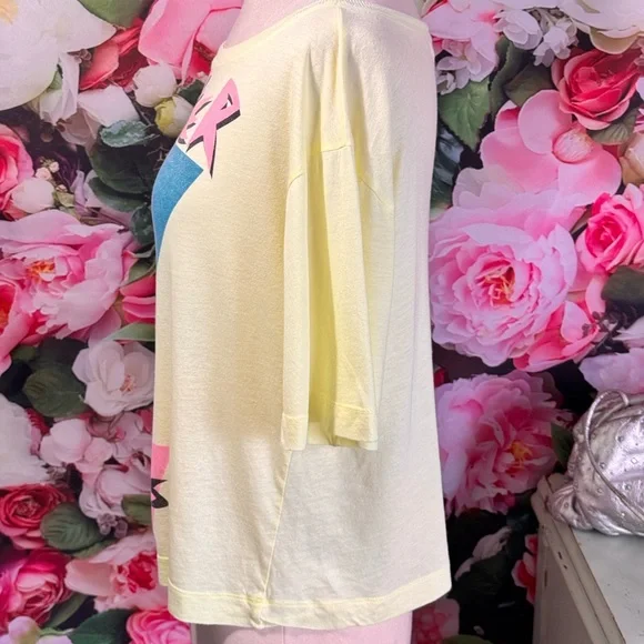 Love Moschino Surfer Girl Neon Tee - Picture 3 of 7